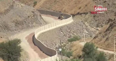 Hakkari - İran sınırına 43 kilometre beton duvar örüldü | Video