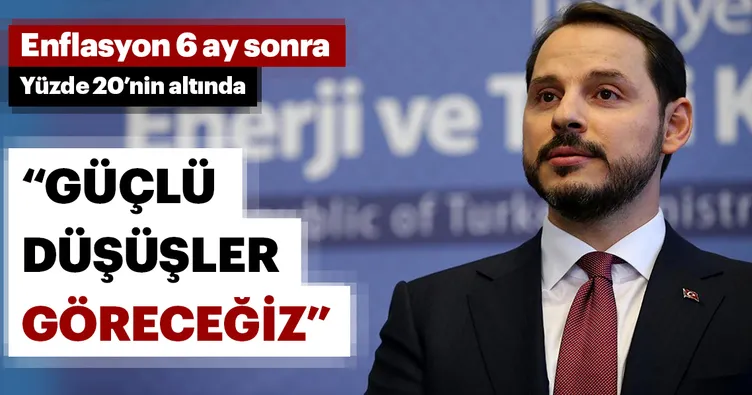 Enflasyon 6 ay sonra % 20’nin altında
