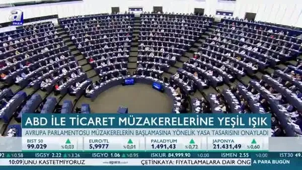 ABD ile ticaret müzakerelerine yeşil ışık