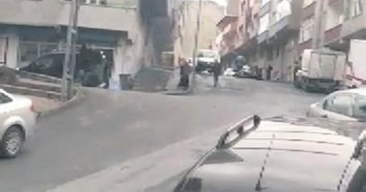 Kadına sokakta sopalı saldırı