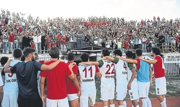 Gümüşhane’de taraftar desteği