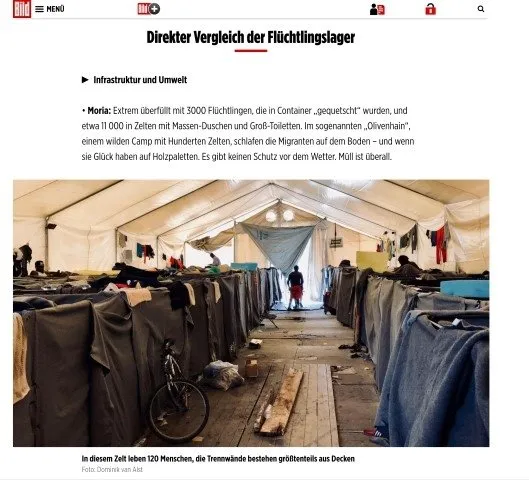 Alman Bild istediğini bulamadı! Türkiye'deki mülteci kamplarını gören Yunan gazeteci: Ülkemden utanıyorum