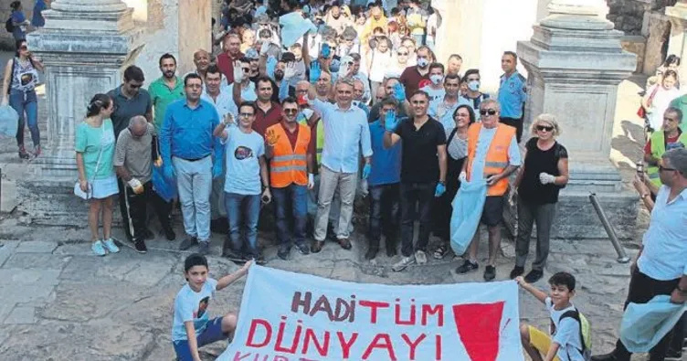 Tarihi Kaleiçi’nde temizlik hareketi