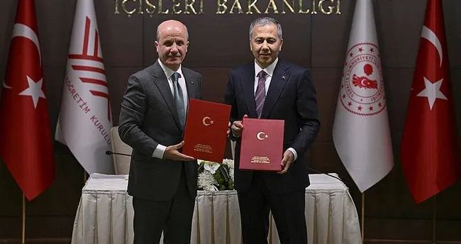 YÖK ile İçişleri Bakanlığı uluslararası öğrenciler için iş birliği protokolü imzaladı YÖK ile İçişleri Bakanlığı uluslararası öğrenciler için iş birliği protokolü imzaladı