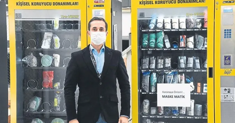 İzmirli firmadan maskematik otomatı