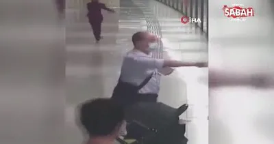 Çin’de 2 aylık bebek, metro ile platform arasına düştü | Video