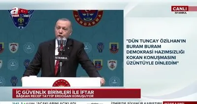 Başkan Erdoğan’dan Tuncay Özilhan’a çok sert eleştiri