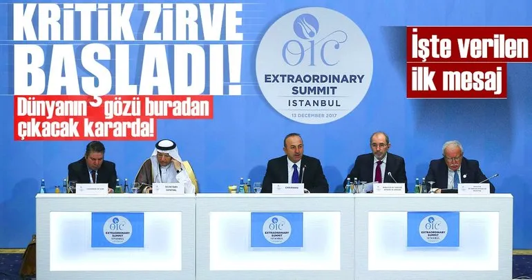 Son dakika: Kritik zirve başladı... İşte ilk mesaj