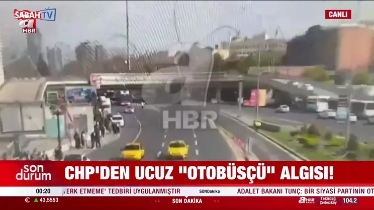 CHP'den ucuz 'otobüsçü' algısı! Bu görüntüler sadece A Haber'de!