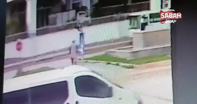 Manavgat’ta otomobilin kadına çarptığı anlar kameraya böyle yansıdı | Video