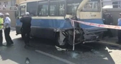 Başkente minibüs kazası: 6 yaralı