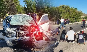 Manisa'da feci kaza! Sürücü ve yolcu yanarak can verdi! 3 ölü 2 yaralı! #manisa