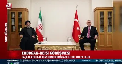 Başkan Erdoğan, İran Cumhurbaşkanı Reisi ile bir araya geldi | Video