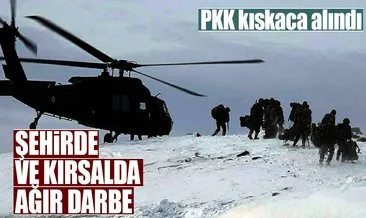 PKK şehirde ve kırsalda güvenlik güçlerinin kıskacında