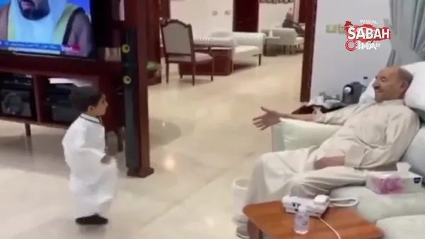 Hayatını kaybeden Kuveyt Emirinin torunuyla son görüntüsü paylaşıldı | Video
