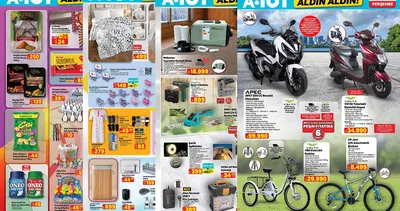 A101 TEMMUZ AYININ İLK İNDİRİMLERİ!👇2 Temmuz A101 aktüel ürünler kataloğu: Elektrikli moped geliyor!