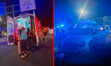 Bingöl’de korkunç kaza! İki otomobil kafa kafaya çarpıştı: Yaralılar var! #bingol