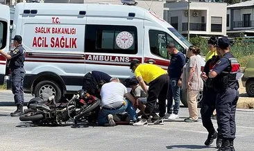 Kuşadası’nda motosiklet kazası: 2 yaralı #aydin