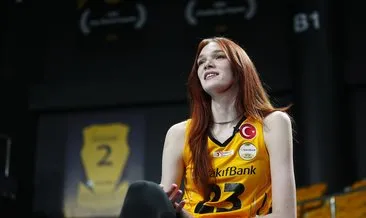 VakıfBank oyuncusu Marina Markova, bu sezon gösterdiği gelişimden memnun #istanbul