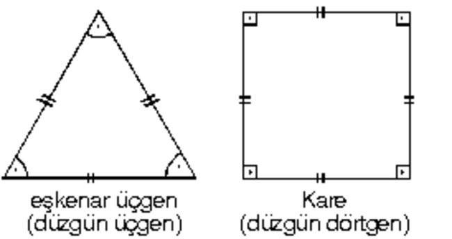 Açılar ve çokgenler nedir?