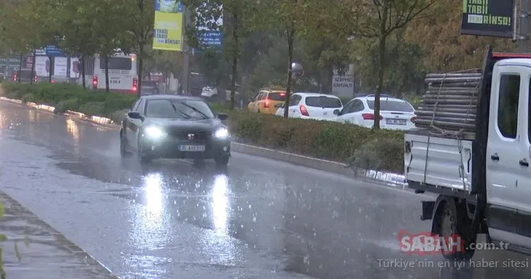 Meteoroloji son dakika uyardı: İzmir’de dolu yağışı başladı! 8 Ekim bugün İzmir hava durumu nasıl?