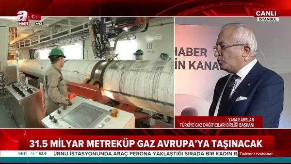 TürkAkım'da büyük gün! 31,5 milyar metreküp gaz Avrupa'ya taşınacak