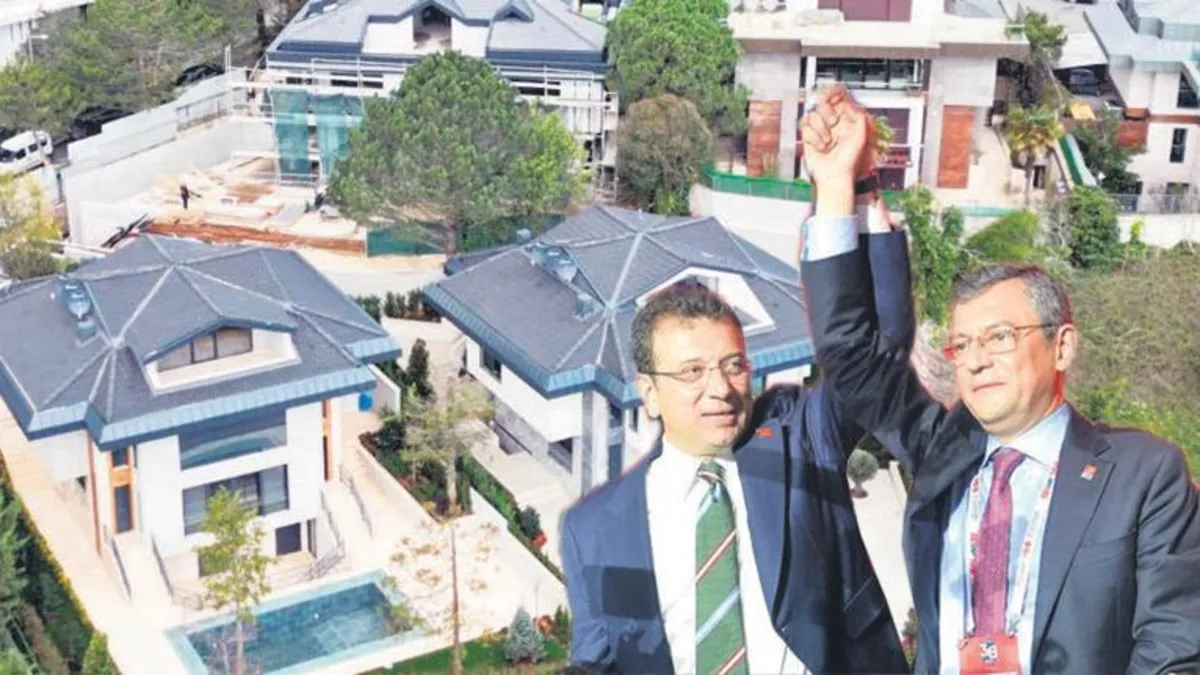 Rüşvet villalarının izahı yok