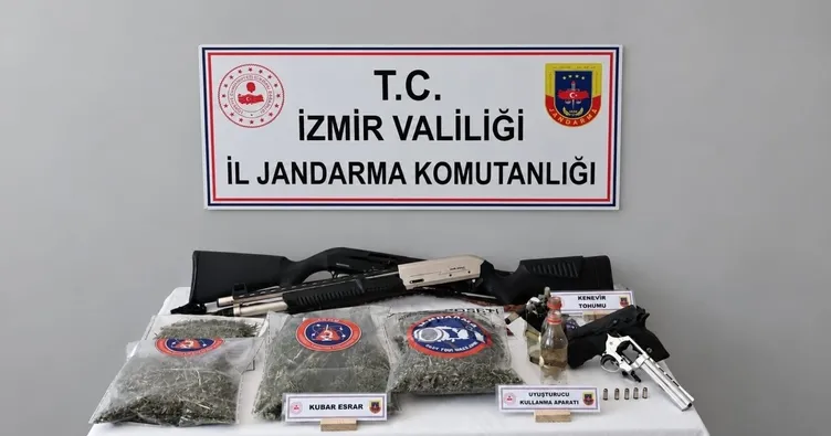 Köpek havladı, uyuşturucu bulundu!