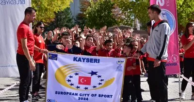 Kayseri, yılın en iyi Avrupa spor şehri seçildi #kayseri