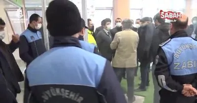 İstanbul Büyükşehir Belediyesi zabıta ekiplerinden skandal baskın | Video