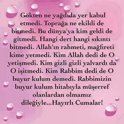 Haftanın en güzel ve yeni cuma mesajları - Cuma resimli mesajları için tıkla