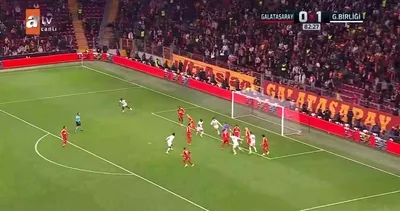 Galatasaray 0-2 Gençlerbirliği