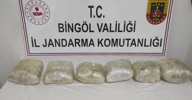 Bingöl’de 4 kilo uyuşturucu ele geçirildi, 2 şüpheli gözaltında