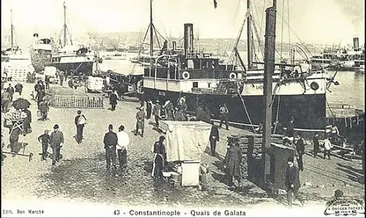 Galata Rıhtımı’ndan Kurtuluş’a ilk adım