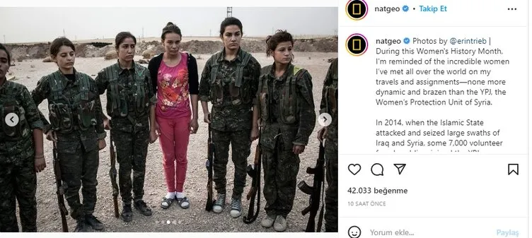 ABD Kılıçdaroğlu için düğmeye bastı: Nat Geo’dan skandal PKK’lı kadınlar yayını!
