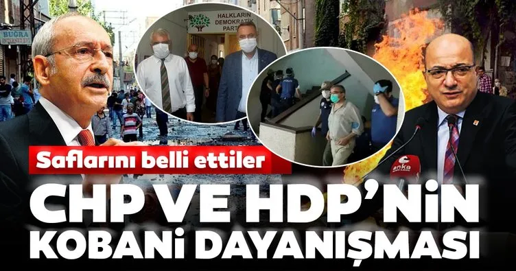 CHP ve HDP’nin Kobani dayanışması