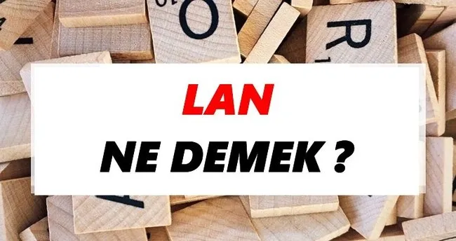 Lan Ne Demek? TDK’ya Göre Lan Sözlük Anlamı Nedir?