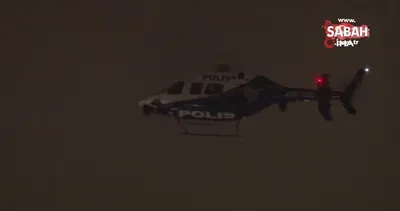 Yeni yıla sayılı günler kala İstanbul’da helikopter destekli ‘Yeditepe Huzur Uygulaması’ | Video