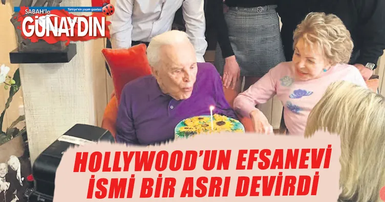 Kirk Douglas 101 yaşında