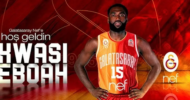 Galatasaray Nef Erkek Basketbol Takımı, Akwasi Yeboah’yı kadrosuna kattı