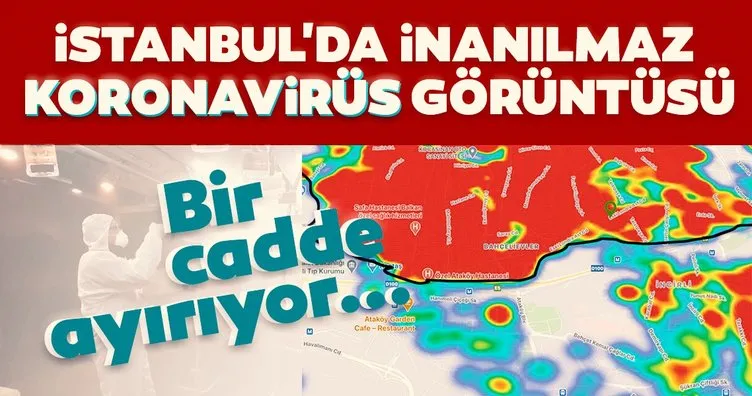 İstanbul’daki bu görüntü inanılmaz! Aradaki keskin fark...