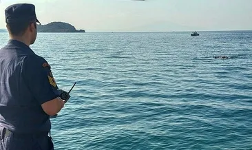 İnsansız araç gölde adam kurtardı