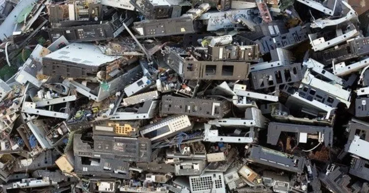 Elektronik atık miktarı 44,7 milyon metrik tona ulaştı