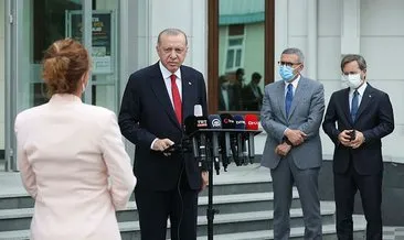 Son dakika: Başkan Erdoğan’dan önemli açıklamalar! Dezenformasyonla terör estirme peşindeler