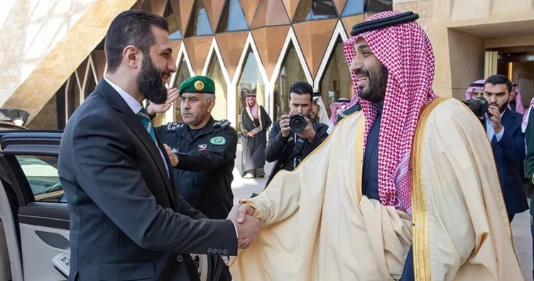 Suriye Cumhurbaşkanı Şara ile Suudi Arabistan Veliaht Prensi Bin Selman telefonda görüştü