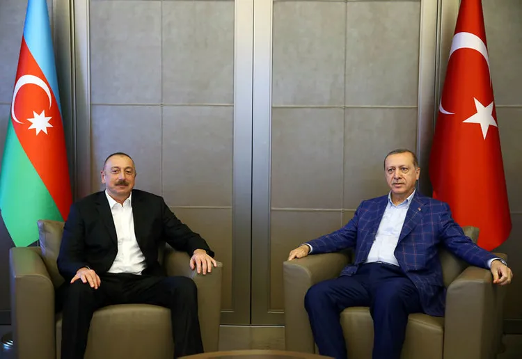 Erdoğan, Azerbaycan Cumhurbaşkanı Aliyev ile görüştü - 1