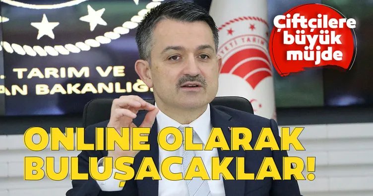 SON DAKİKA! Bakan Bekir Pakdemirli duyurdu: Dijital tarım pazarı uygulaması başlıyor