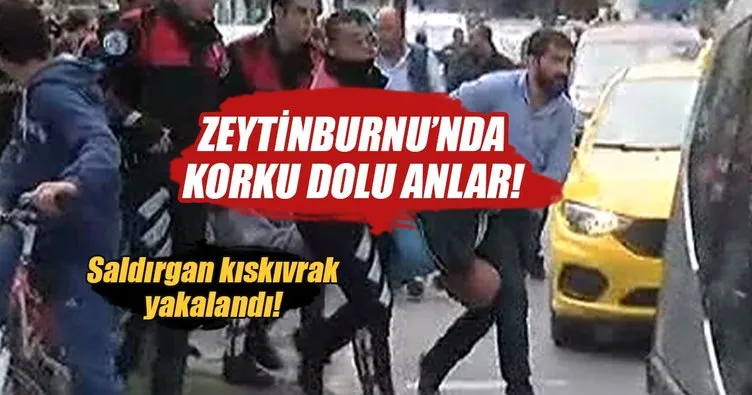 İstanbul’da bıçaklı saldırgan alarmı