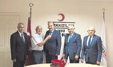 Müdür Aktaş’tan Kızılay’a ziyaret