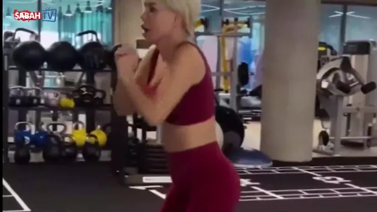 51 yaşındaki şarkıcı Ceylan gençlere taş çıkartıyor!  Spor yaptığı anları paylaştı